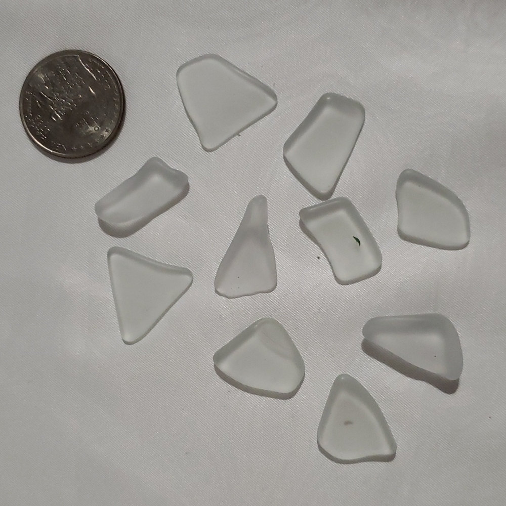 White Sea Glass
